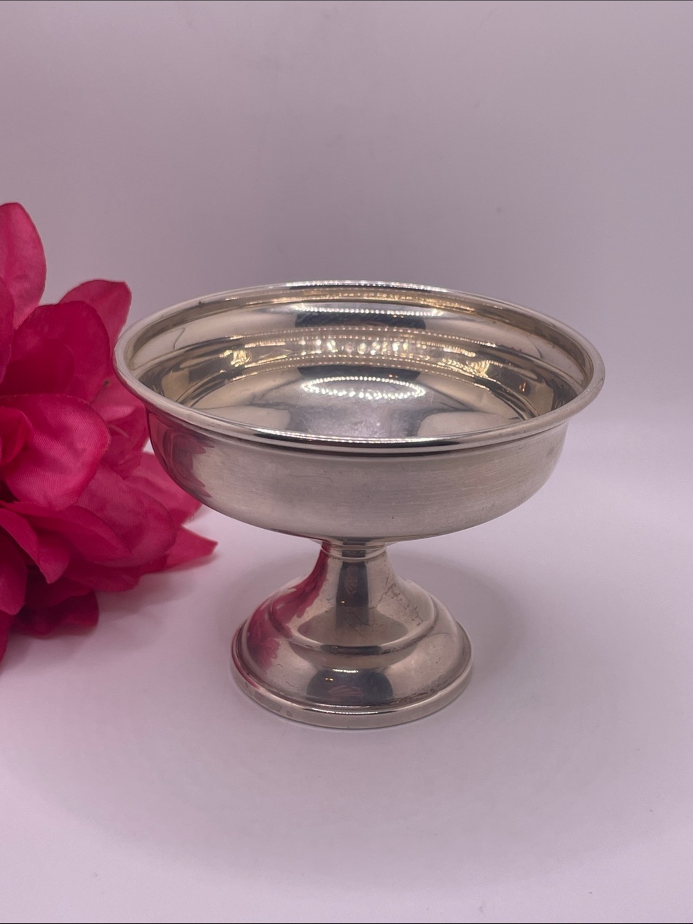 Vintage Hamilton Sterling Silver Footed Dessert/Parfait Weighted Bowl